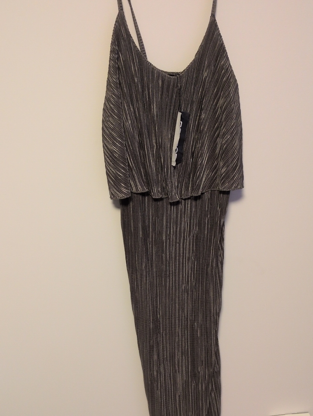 Women’s Olive Green Pleated Slip Dress